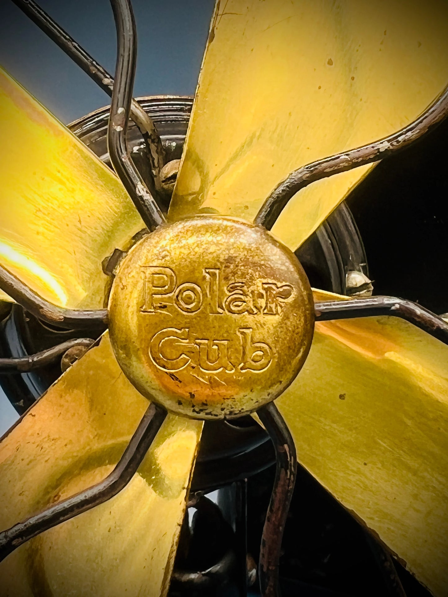 Vintage Polar Cub Type G Fan - Antique Electric Desk Fan - Pat. 1921 (Untested)