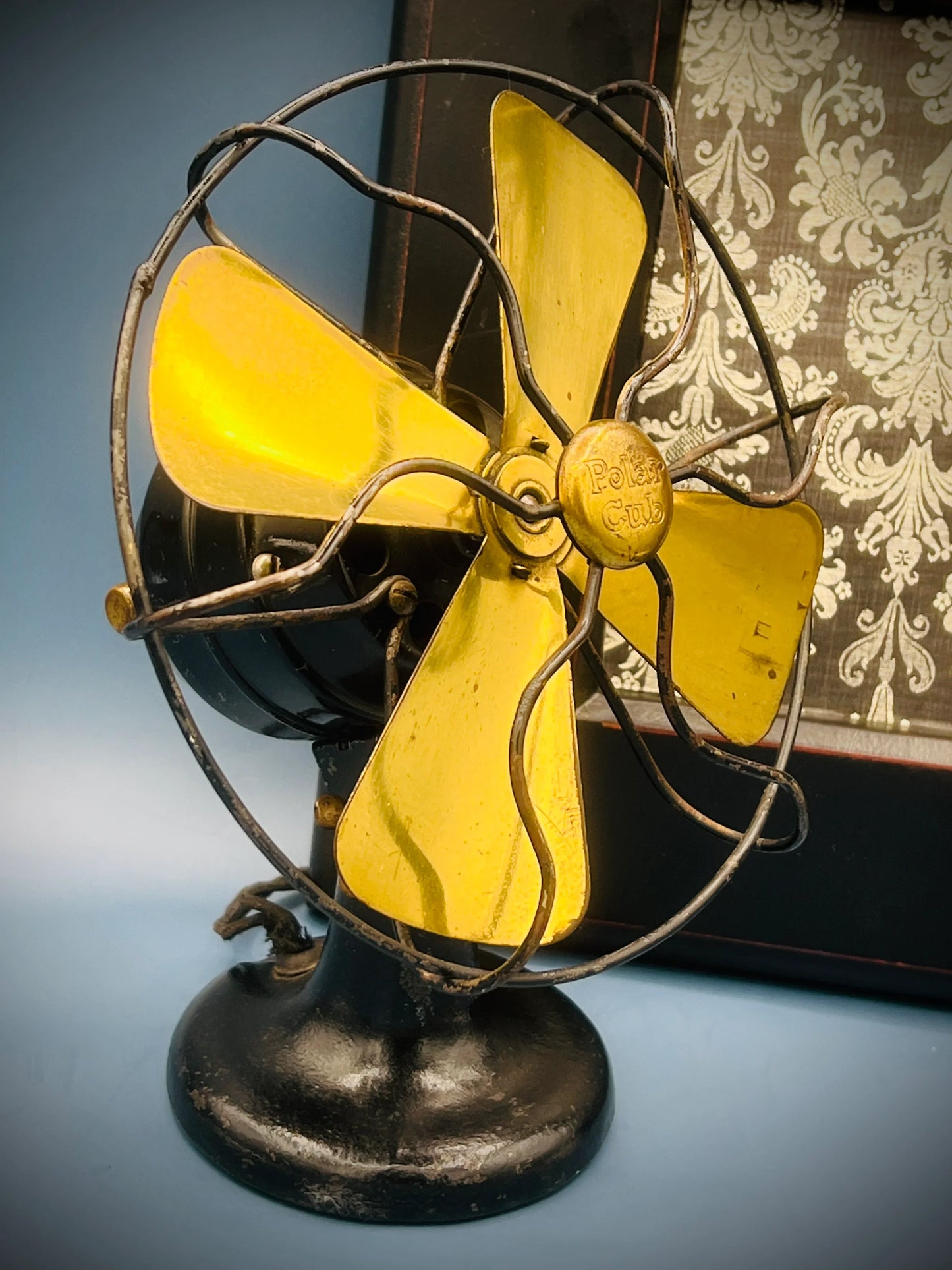 Vintage Polar Cub Type G Fan - Antique Electric Desk Fan - Pat. 1921 (Untested)