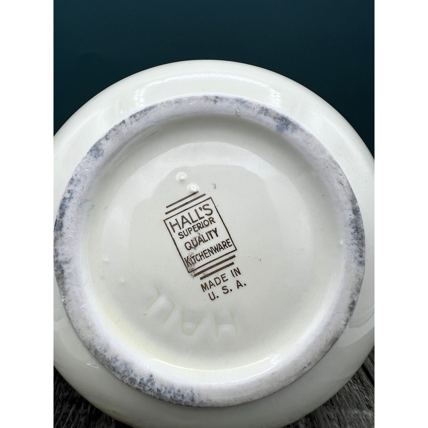 Vintage Hall China Silhouette Streamline Teapot