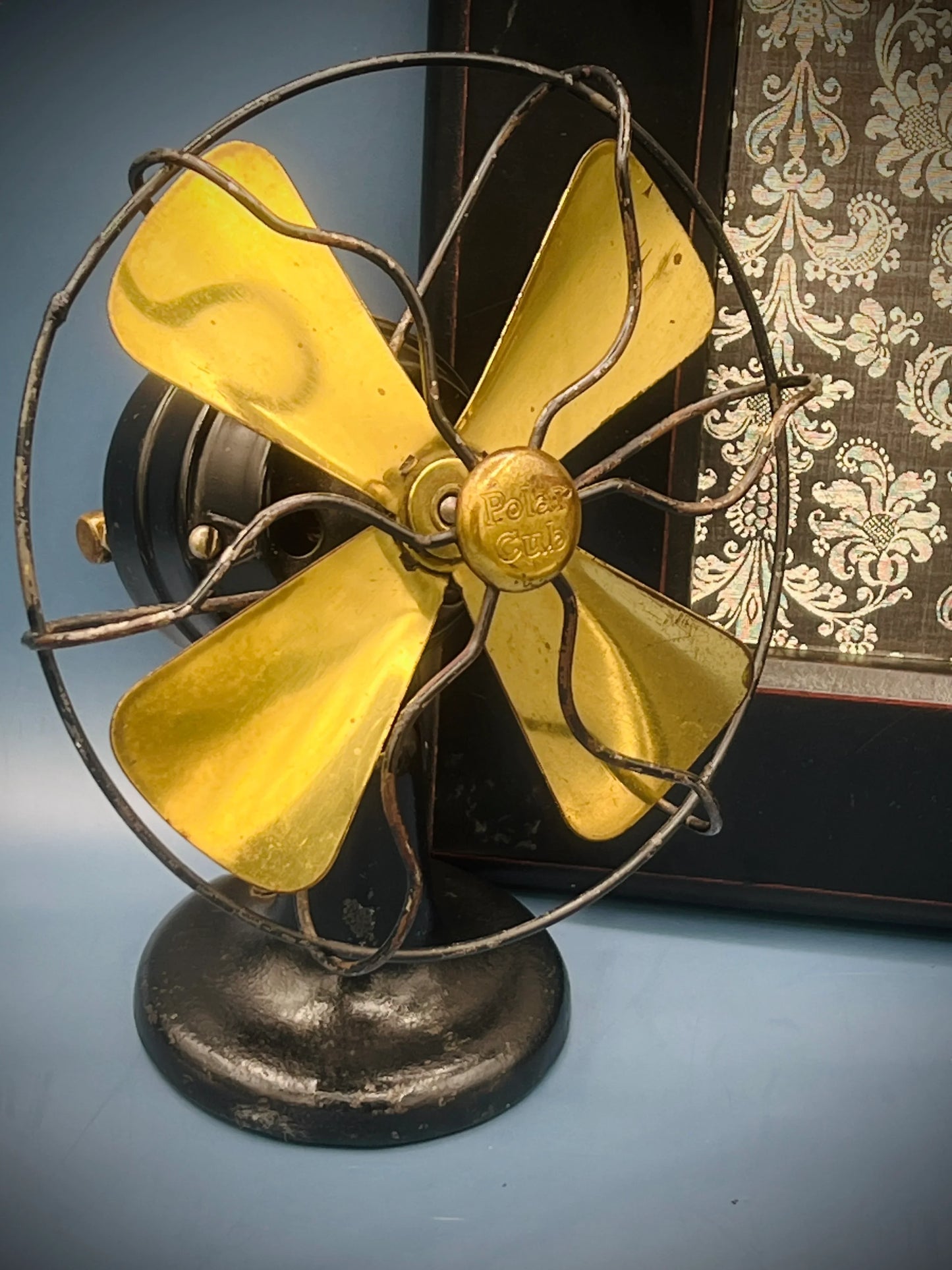 Vintage Polar Cub Type G Fan - Antique Electric Desk Fan - Pat. 1921 (Untested)