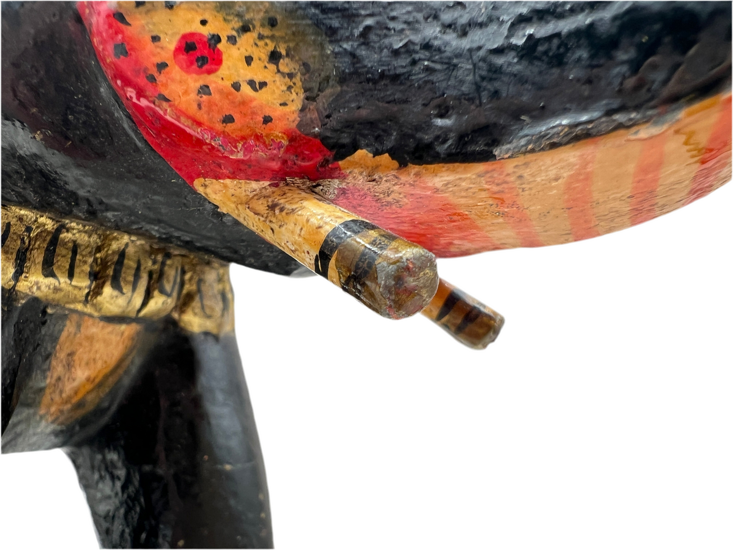 Handcrafted Decorative Wooden Elephant Figurine