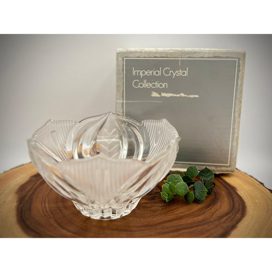 Imperial Monte Carlo 24% Lead Crystal 7" Bowl