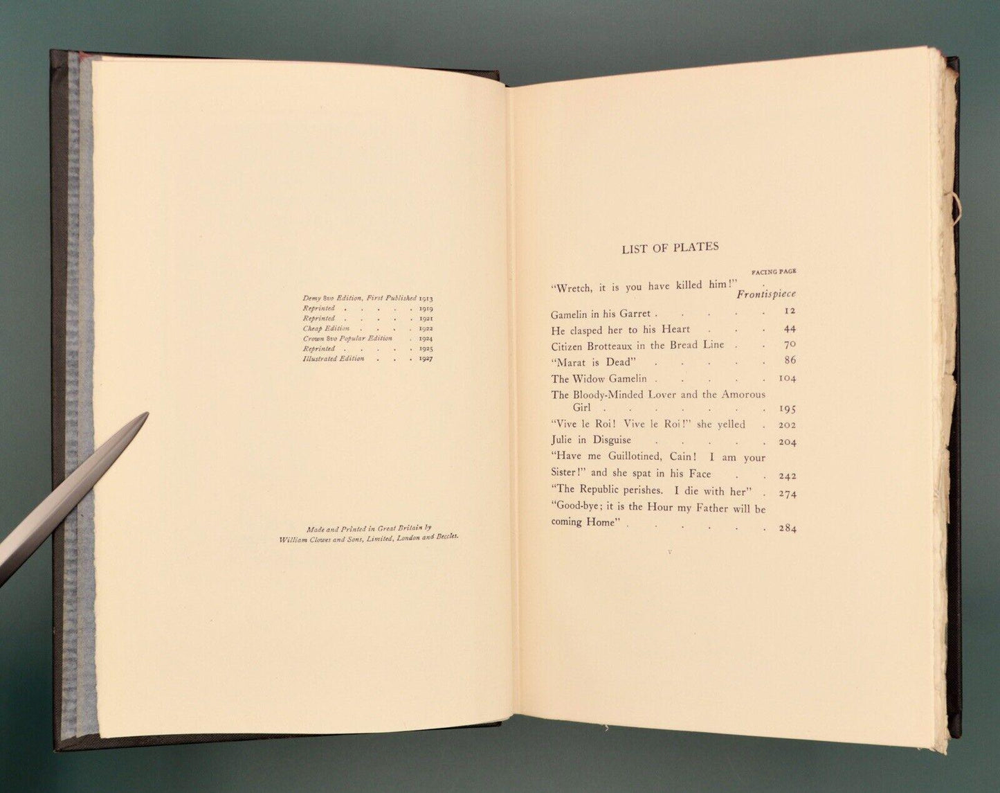 The Gods Are Athirst, by Anatole France, 1927 Illustrated Edition - That’s My JAmm