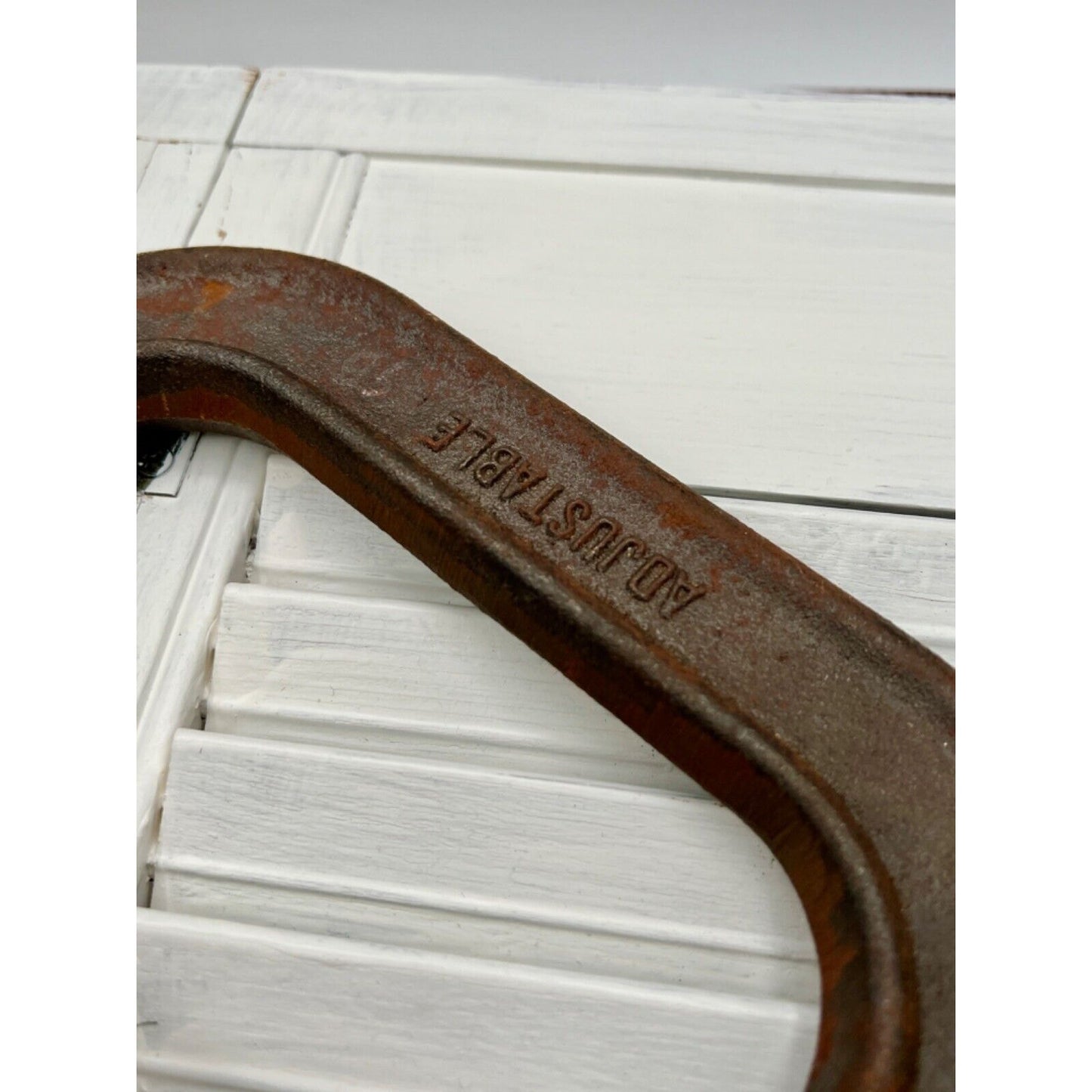 Vintage Adjustable Heavy-Duty Steel C-Clamps Set Of 2 Industrial Tools 5" & 6"