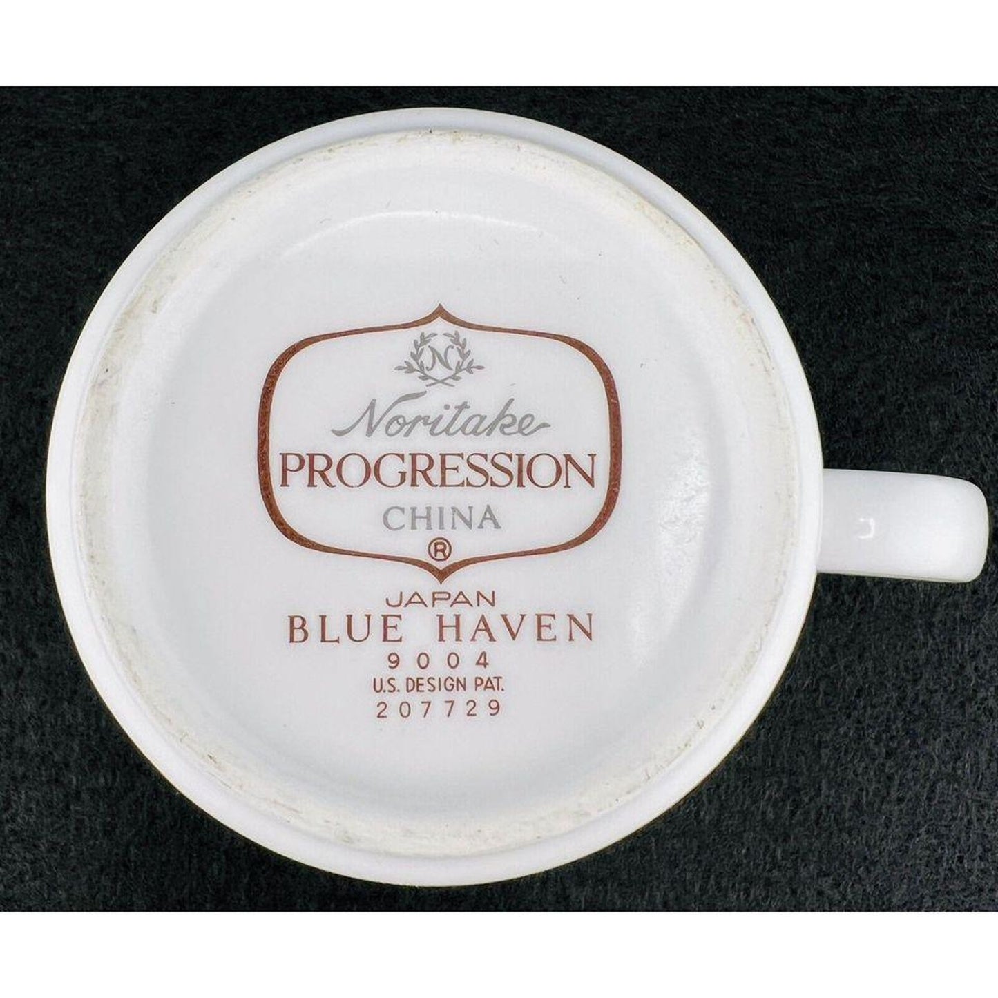 Noritake "Blue Haven" Tea Cup & Saucer - Near Mint!
