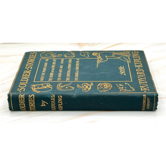 Antique "Soldier Stories" by Rudyard Kipling (1897)
