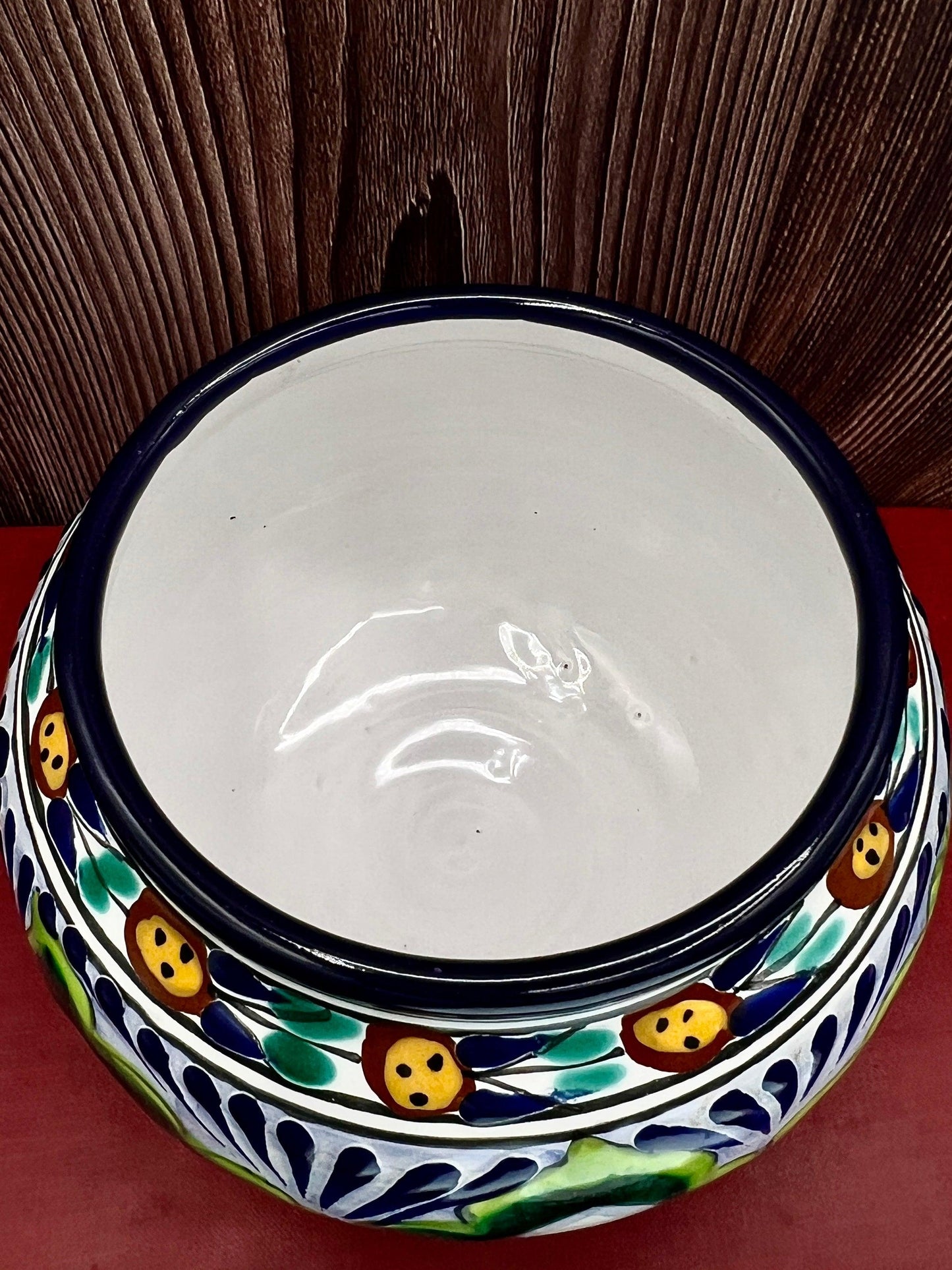 Casa la Paz Talavera Majolica Hand Painted Tibor Jar from Puebla Mexico - That’s My JAmm
