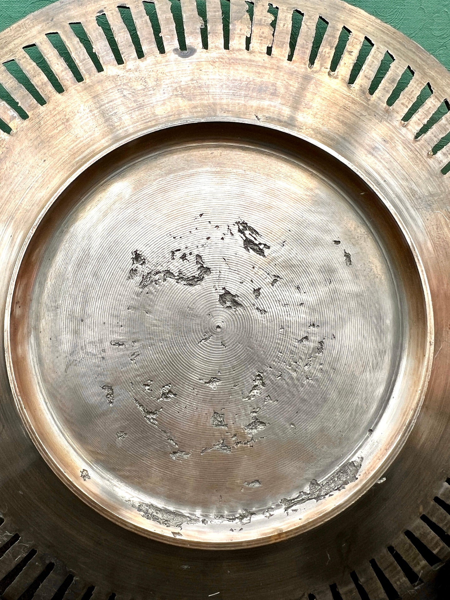 Italian Vintage Reticulated Brass Bowl - That’s My JAmm