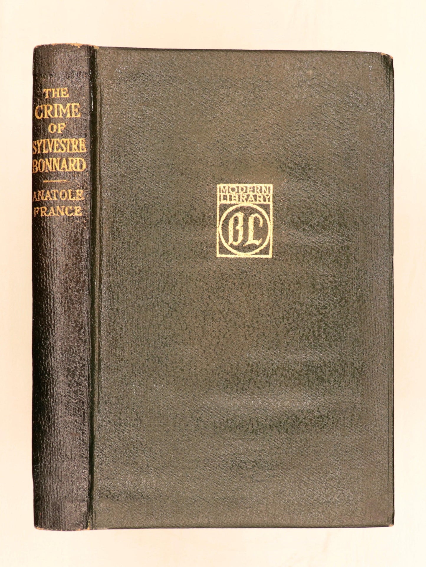 The Crime Of Sylvestre Bonnard, by Anatole France, 1917 Modern Library Edition - That’s My JAmm