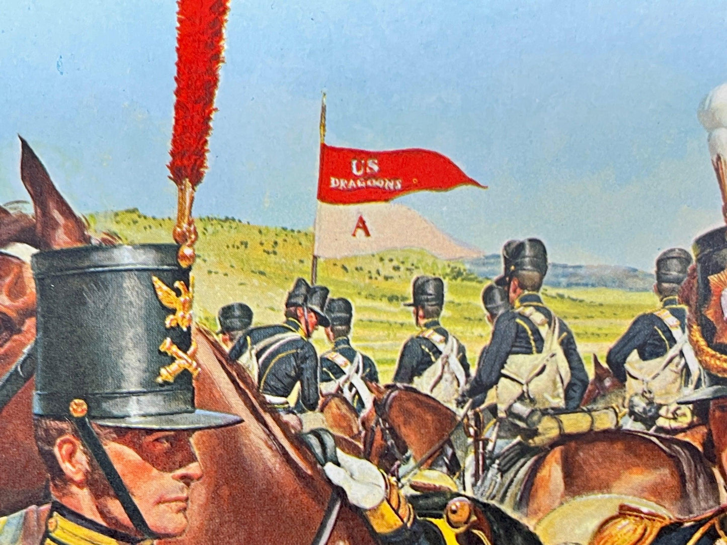 American Soldiers in 1827 and 1836 Lithographs by Hugh McBarron Jr, 1966 - That’s My JAmm