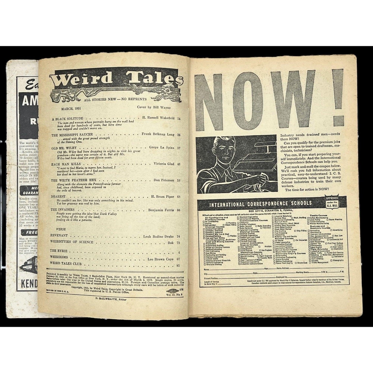 Weird Tales March 1951 - That’s My JAmm