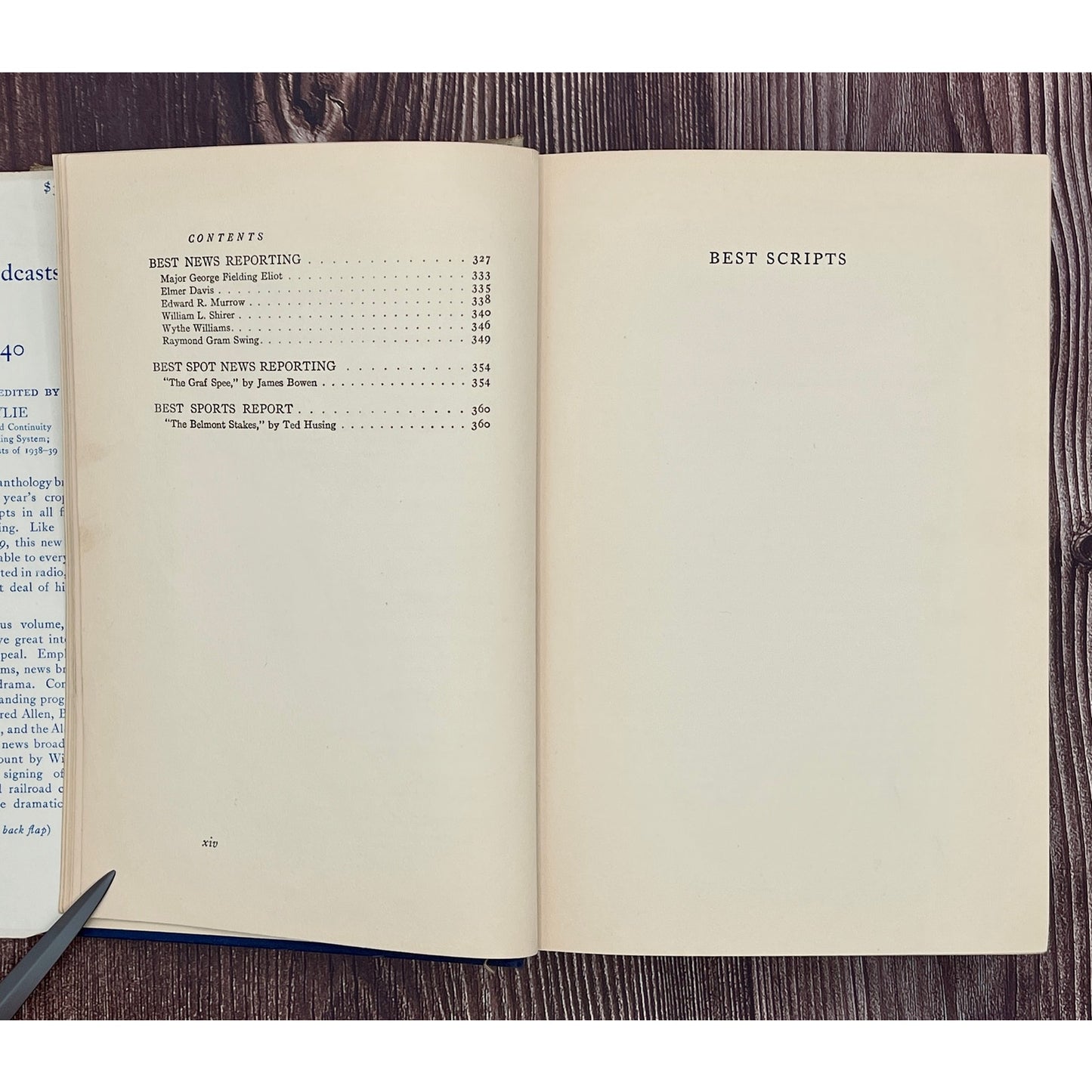 Best Broadcasts of 1939-40 by Max Wylie