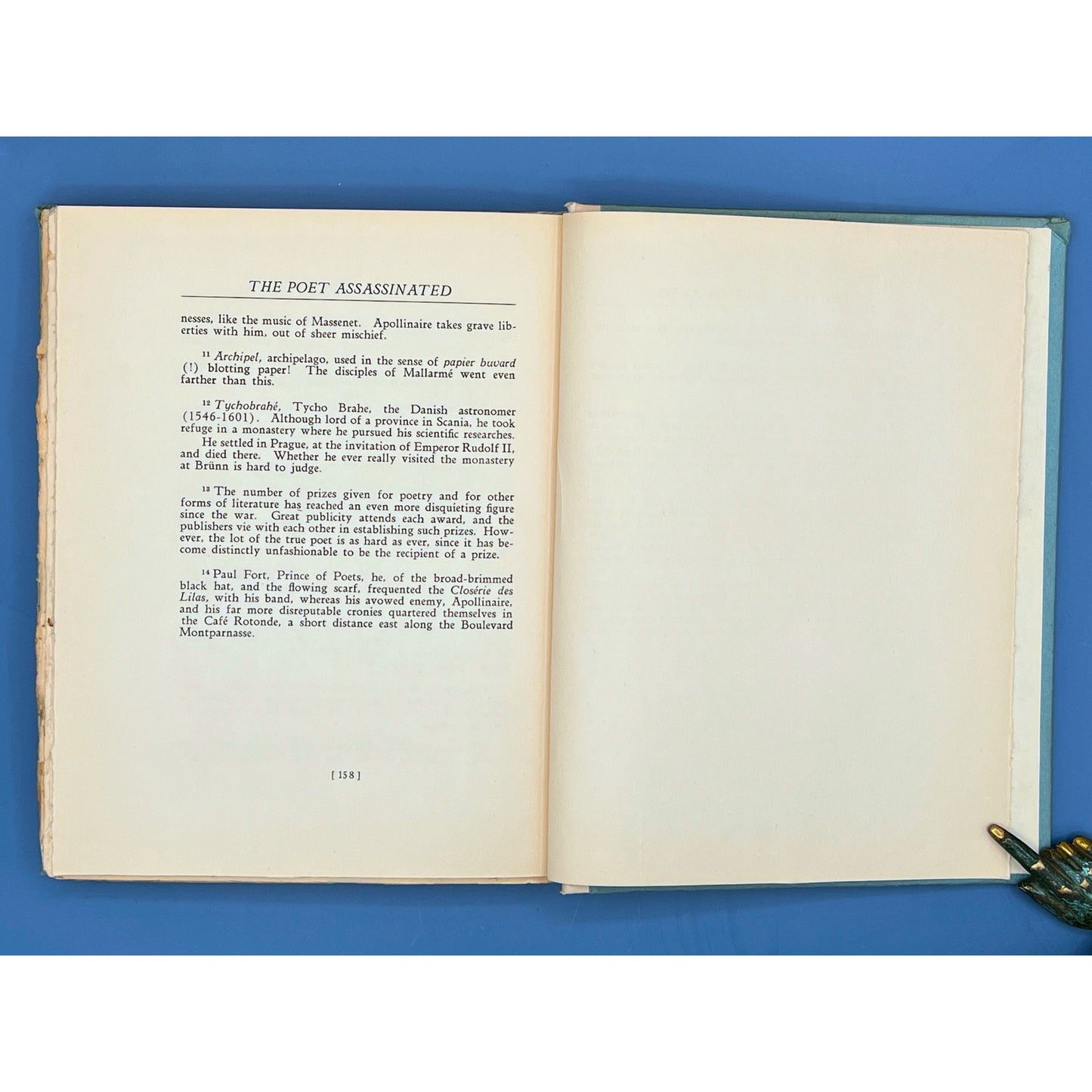 RARE 1923 1st American Ed. "The Poet Assassinated" by Guillaume Apollinaire (Ltd. Ed. #260/1250)