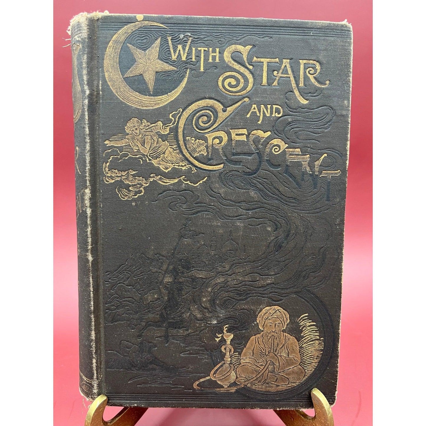 With Star and Crescent by A. Locher - Illustrated, 1890, Rare Collectible - That’s My JAmm