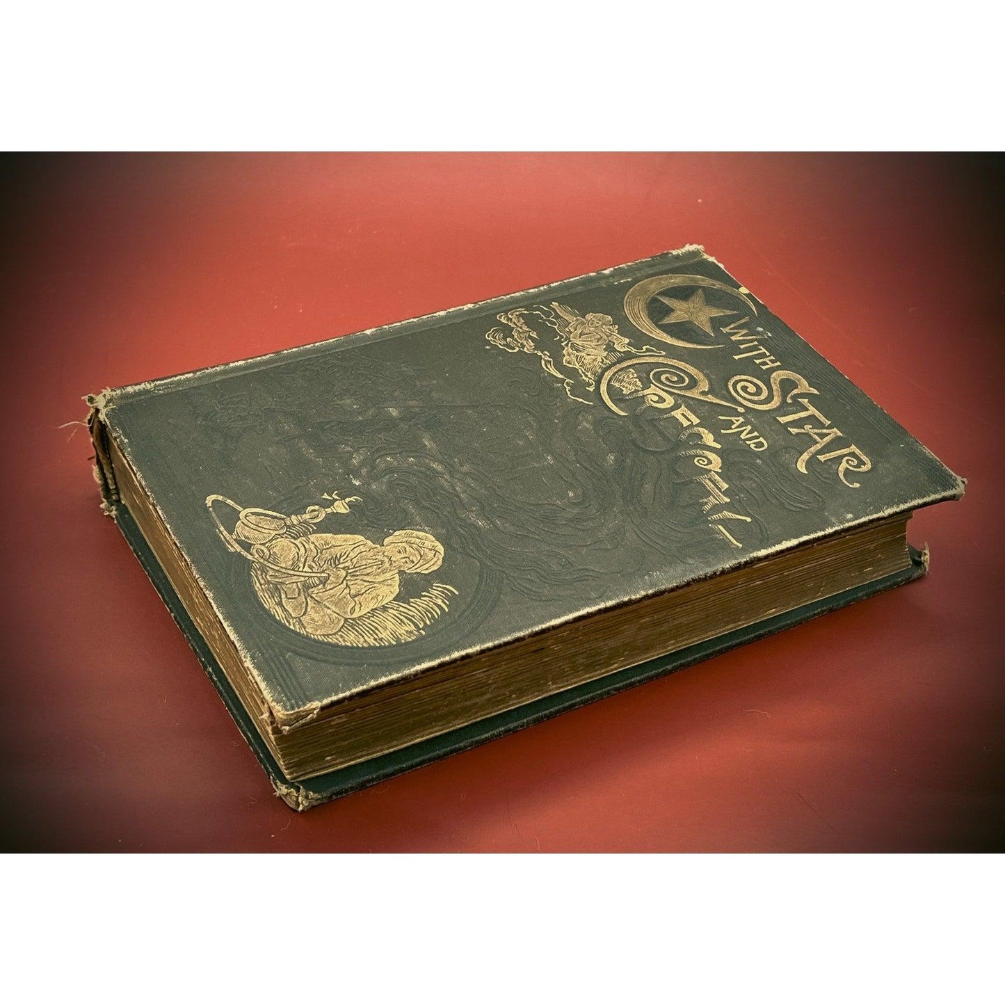 With Star and Crescent by A. Locher - Illustrated, 1890, Rare Collectible - That’s My JAmm