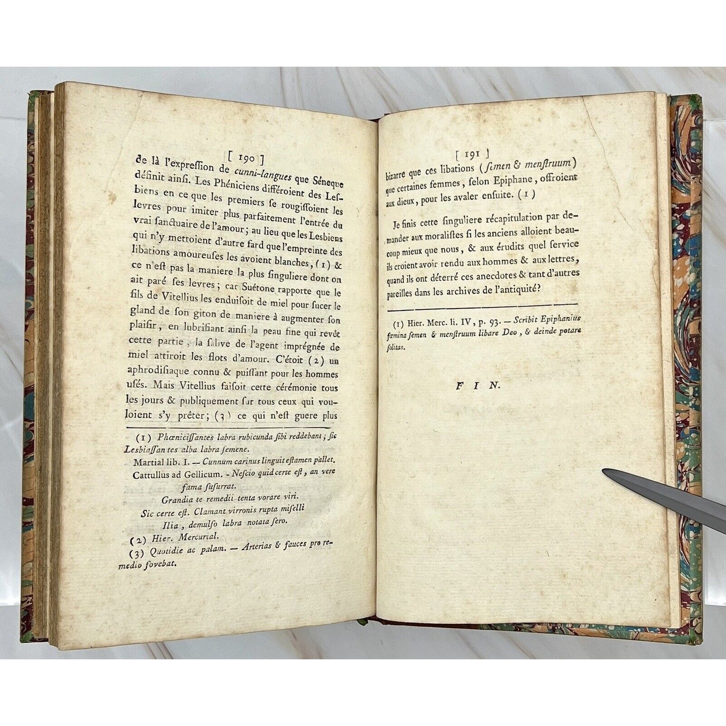 Errotika Biblion, de Mirabeau, 1783 First Edition