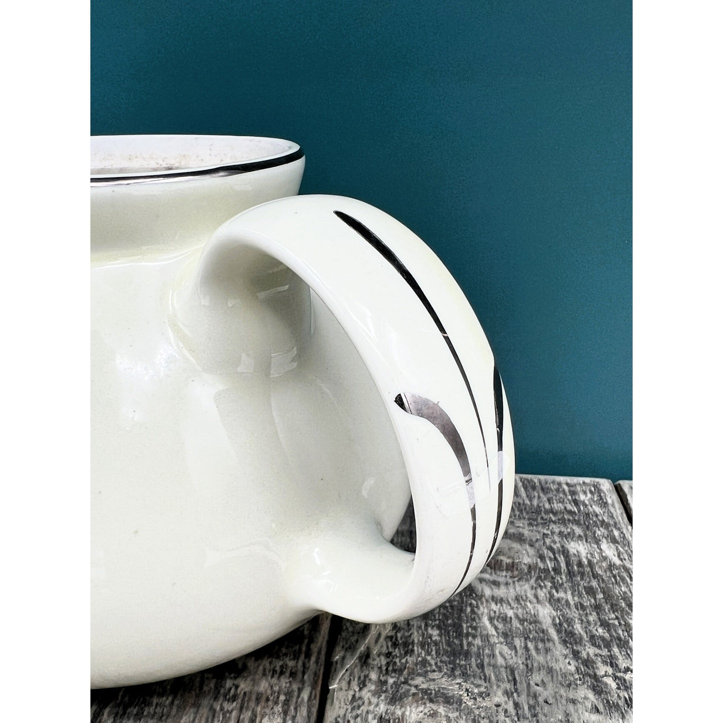 Vintage Hall China Silhouette Streamline Teapot