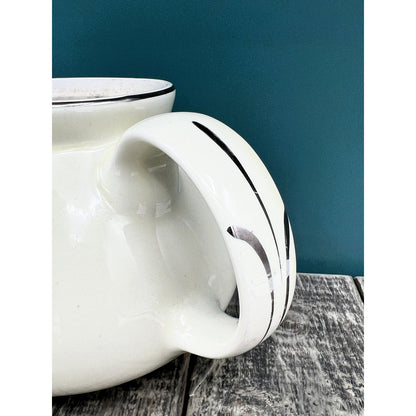 Vintage Hall China Silhouette Streamline Teapot