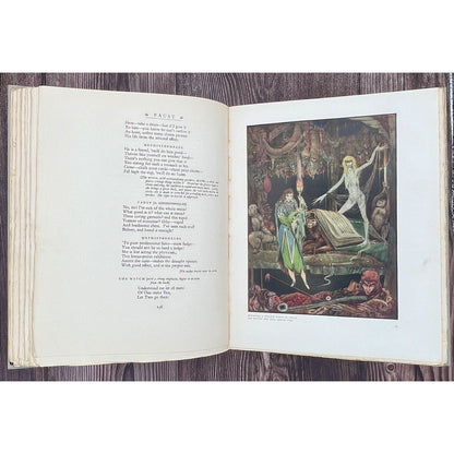 Faust, by Goethe, Illustrated by Harry Clarke, 1925 Illustrated Edition, Signed