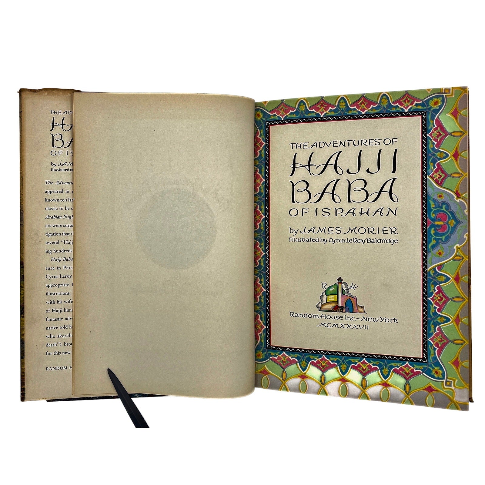 The Adventures of Hajji Baba of Ispahan, by James Morier (1937)