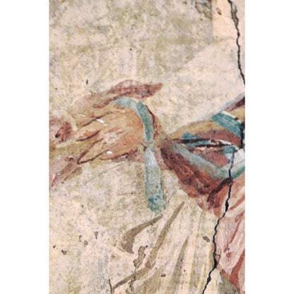 Vintage 16" x 12" Brigita del Forno #041 Pompeian Painting on Velvet