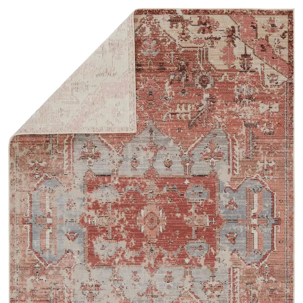Jaipur Living Swoon Priyah Distressed Accent Rug - 2'6" x 4' - Pink/Grey