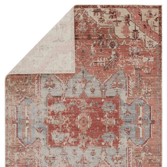 Jaipur Living Swoon Priyah Distressed Accent Rug - 2'6" x 4' - Pink/Grey