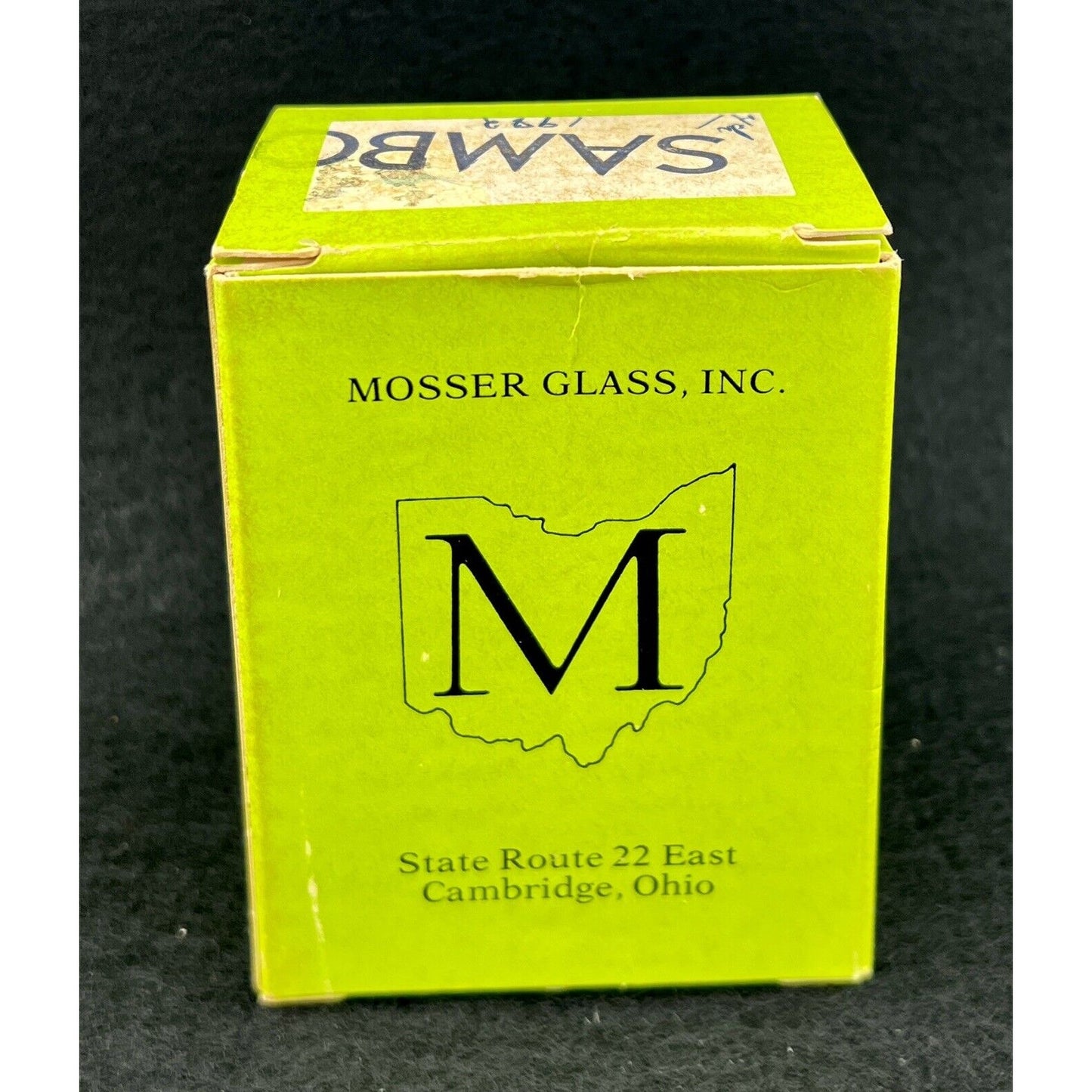 Mosser Glass Clown Alley The Performer Sambo Ohio 1982 w box- 4th in Series