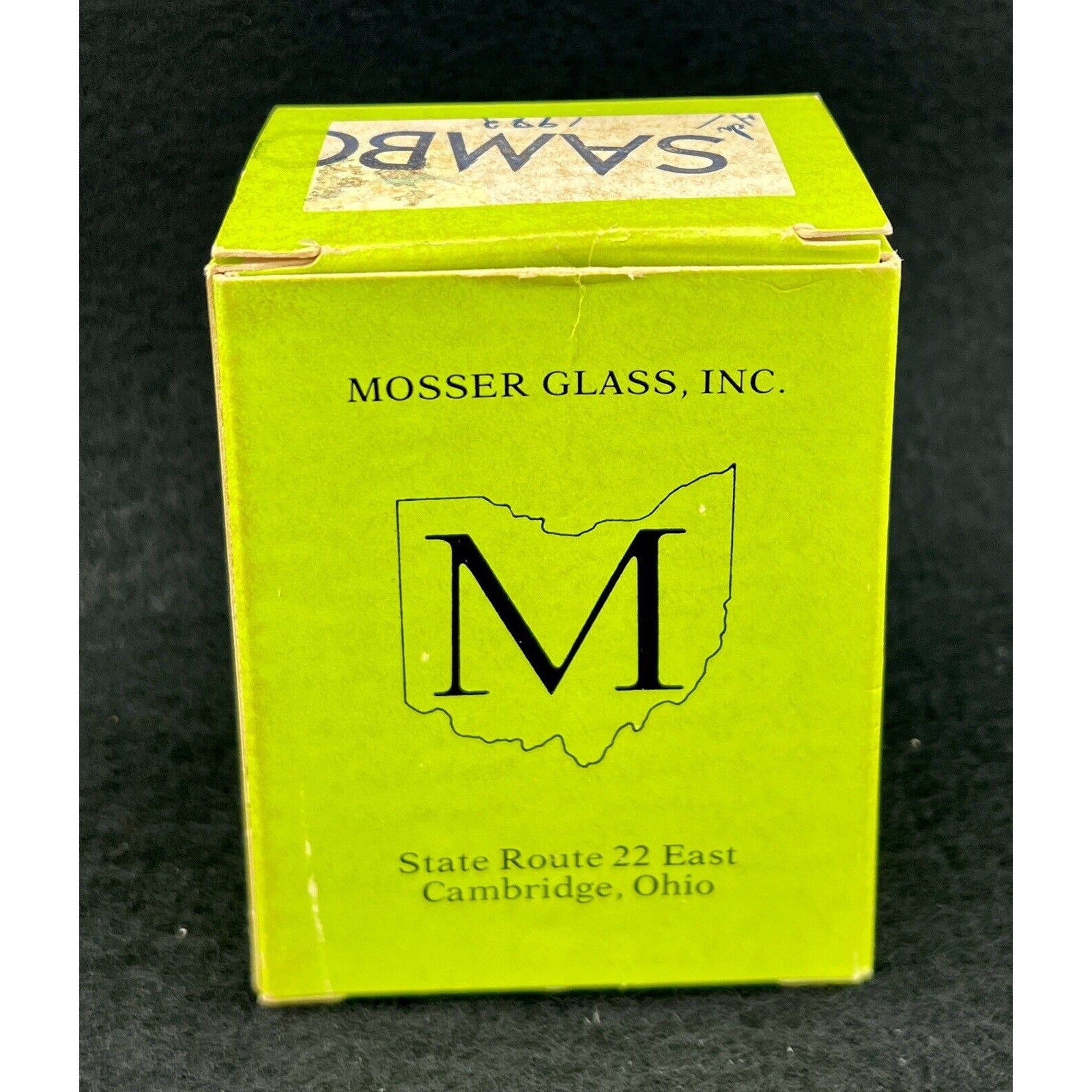 Mosser Glass Clown Alley The Performer Sambo Ohio 1982 w box- 4th in Series