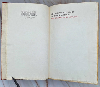 Close-up of the limitation page stating this is copy number 76 from the limited edition print run.