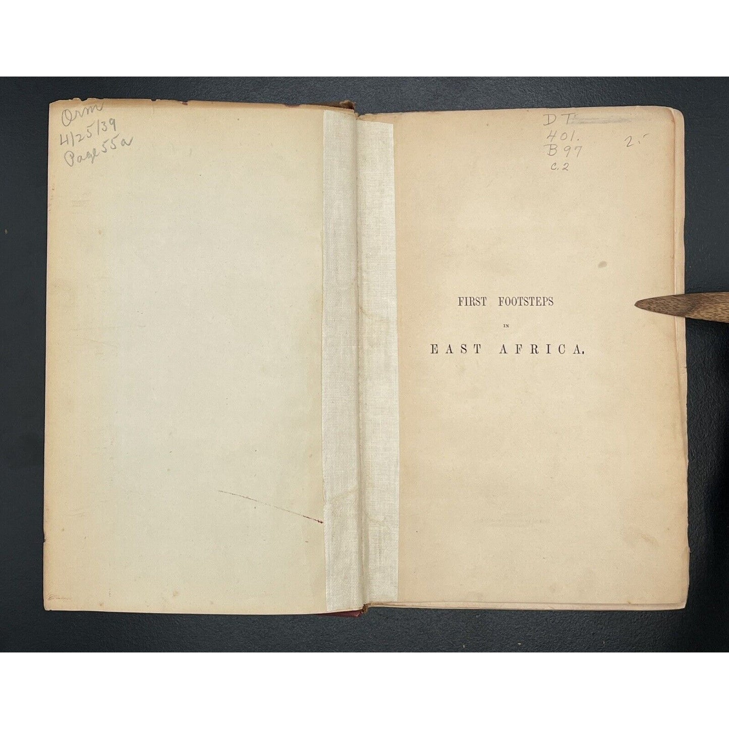 First Footsteps in East Africa, Richard F Burton, 1856 1st Edition