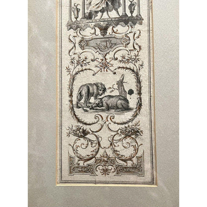 Les Doize Mois Grotesques by Claude Audran- Oct Nov Dec