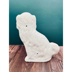 Antique Staffordshire Porcelain Dog Figurines - Pair of Collectible English Ceramic Dogs