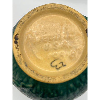 Roseville Pottery Clematis Double-Handled Vase