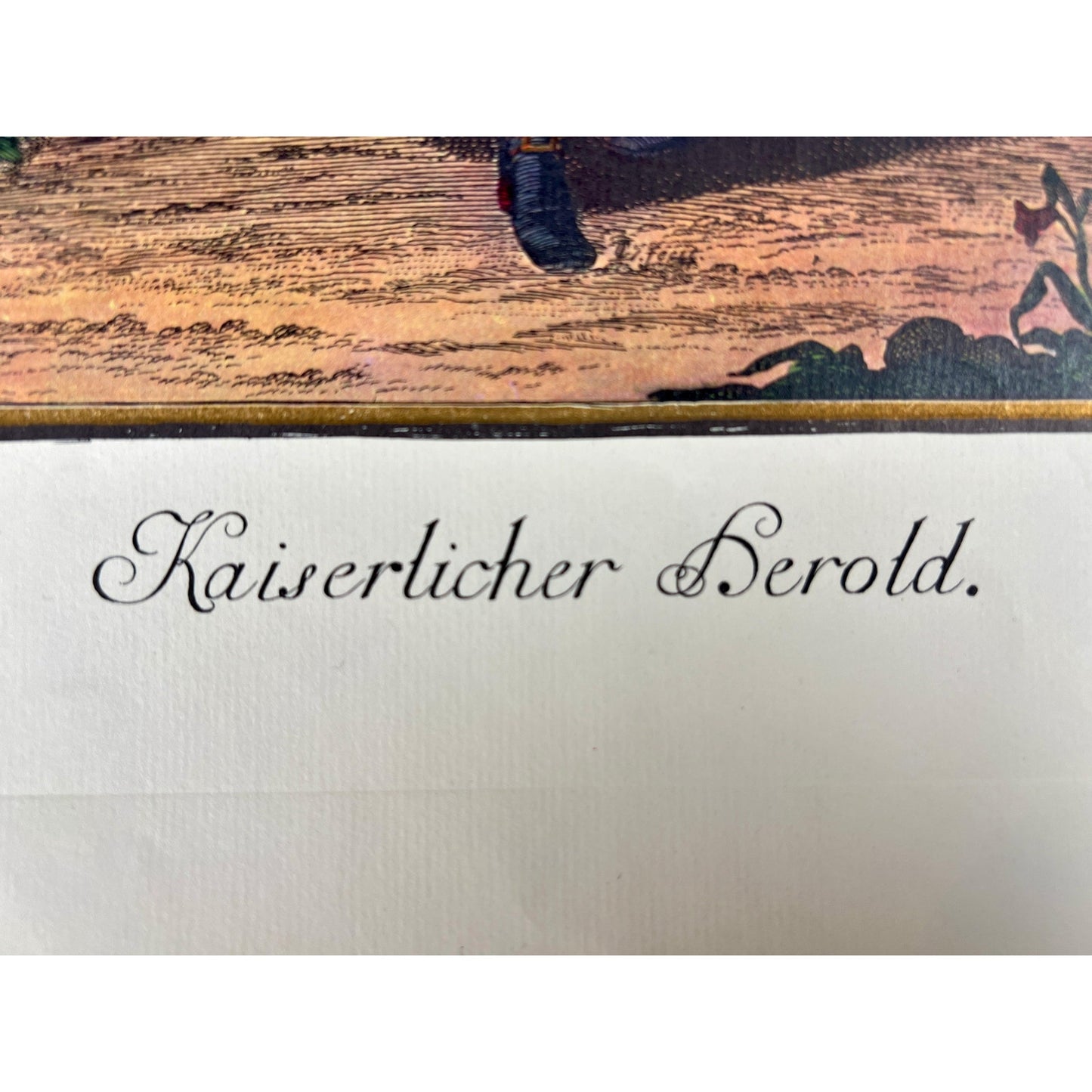 Vintage Military Uniform Prints Set of 3 Kaiserlicher Herald Artillerie