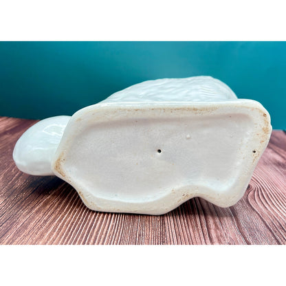 Antique Staffordshire Porcelain Dog Figurines - Pair of Collectible English Ceramic Dogs