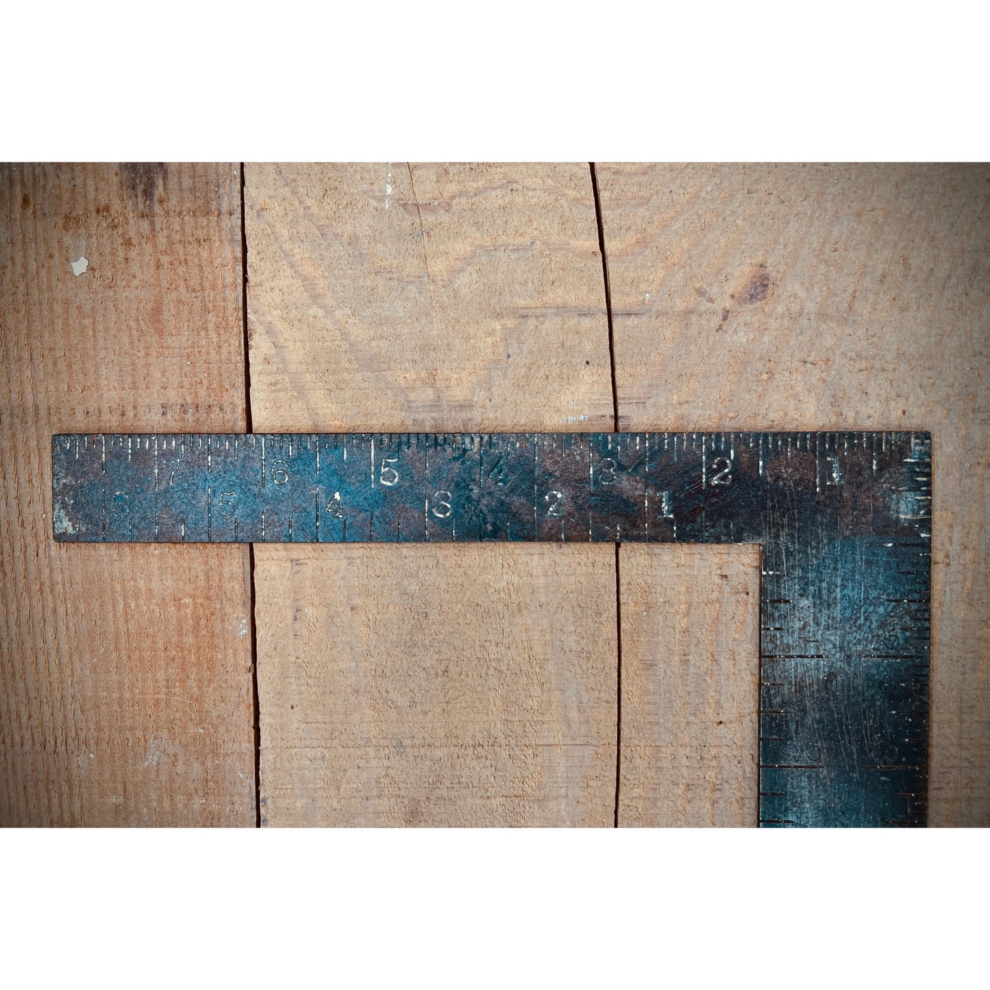 Vintage "A Framing Guide & Steel Square" by Sigmon with Sargent 12” x 8” Square