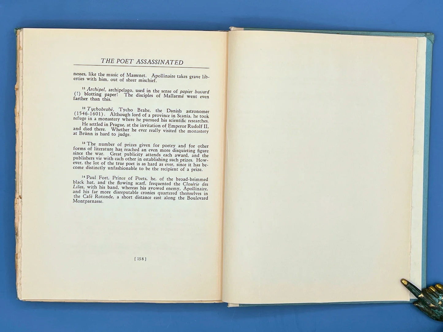 RARE 1923 1st American Ed. "The Poet Assassinated" by Guillaume Apollinaire (Ltd. Ed. #260/1250)