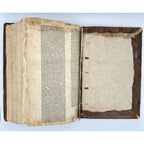 The Historie of the Councel of Trent, 1620 First English Edition w/ Inscriptions