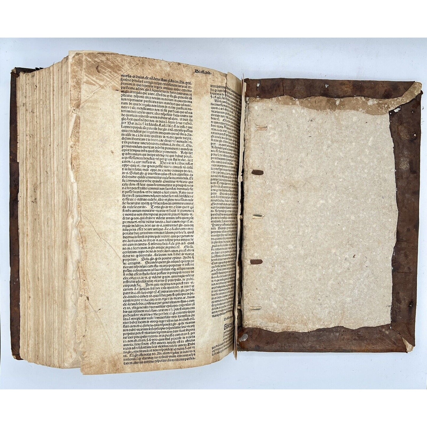 The Historie of the Councel of Trent, 1620 First English Edition w/ Inscriptions