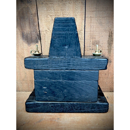 Colonial Dollhouse Miniature Vintage Fireplace Diorama