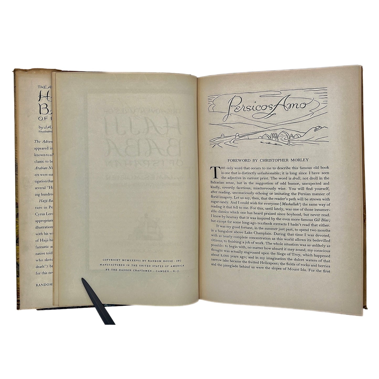 The Adventures of Hajji Baba of Ispahan, by James Morier (1937)