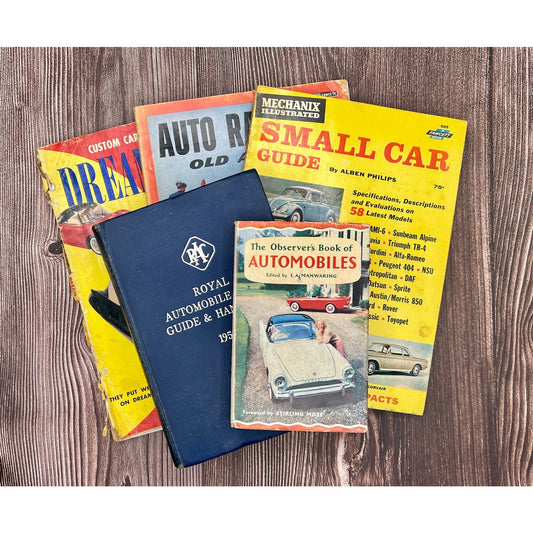 Antique Car Books & Magazines