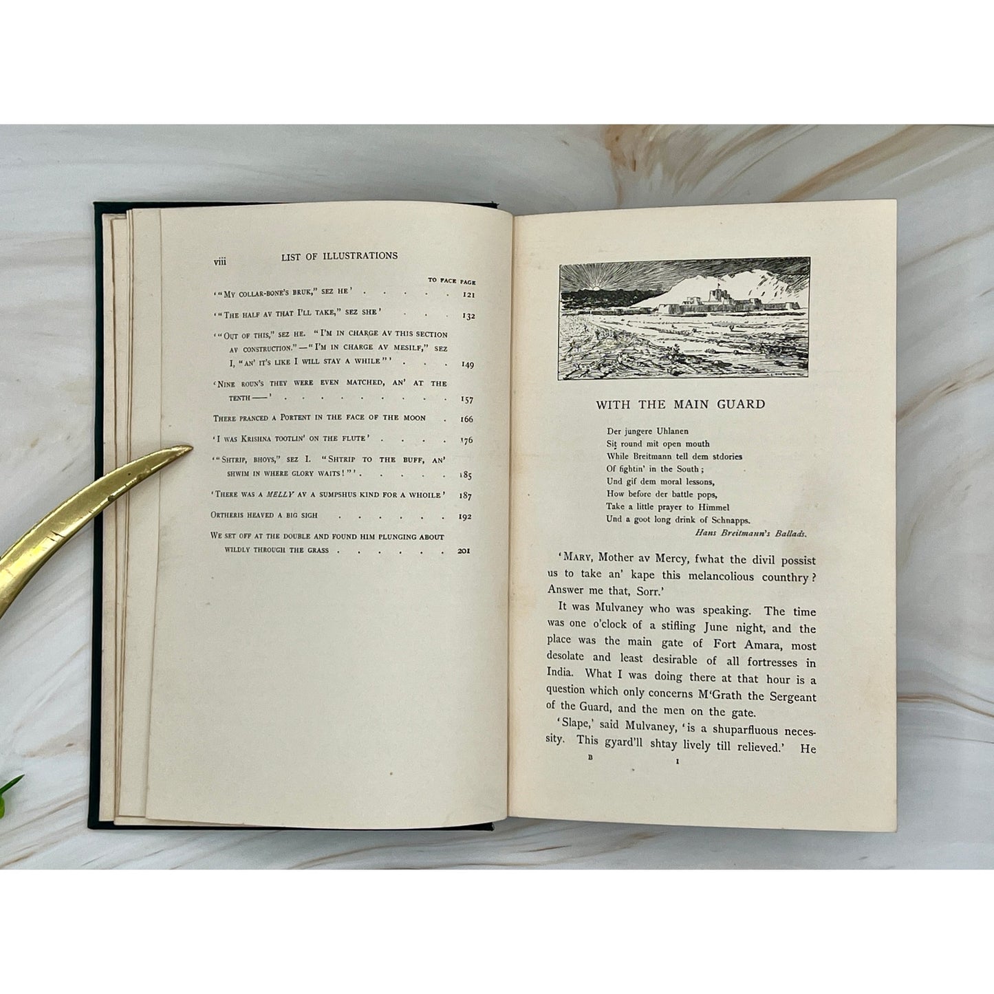 Antique "Soldier Stories" by Rudyard Kipling (1897)