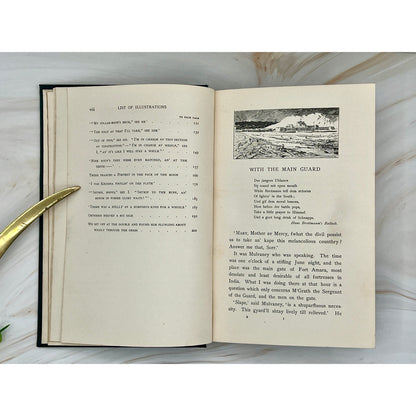 Antique "Soldier Stories" by Rudyard Kipling (1897)