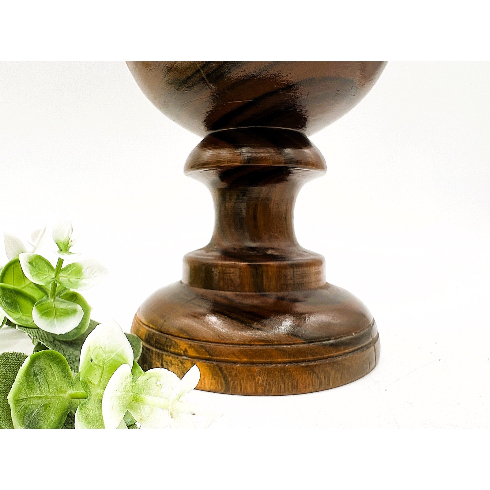Beautiful Hand-Turned Treenwood Vase