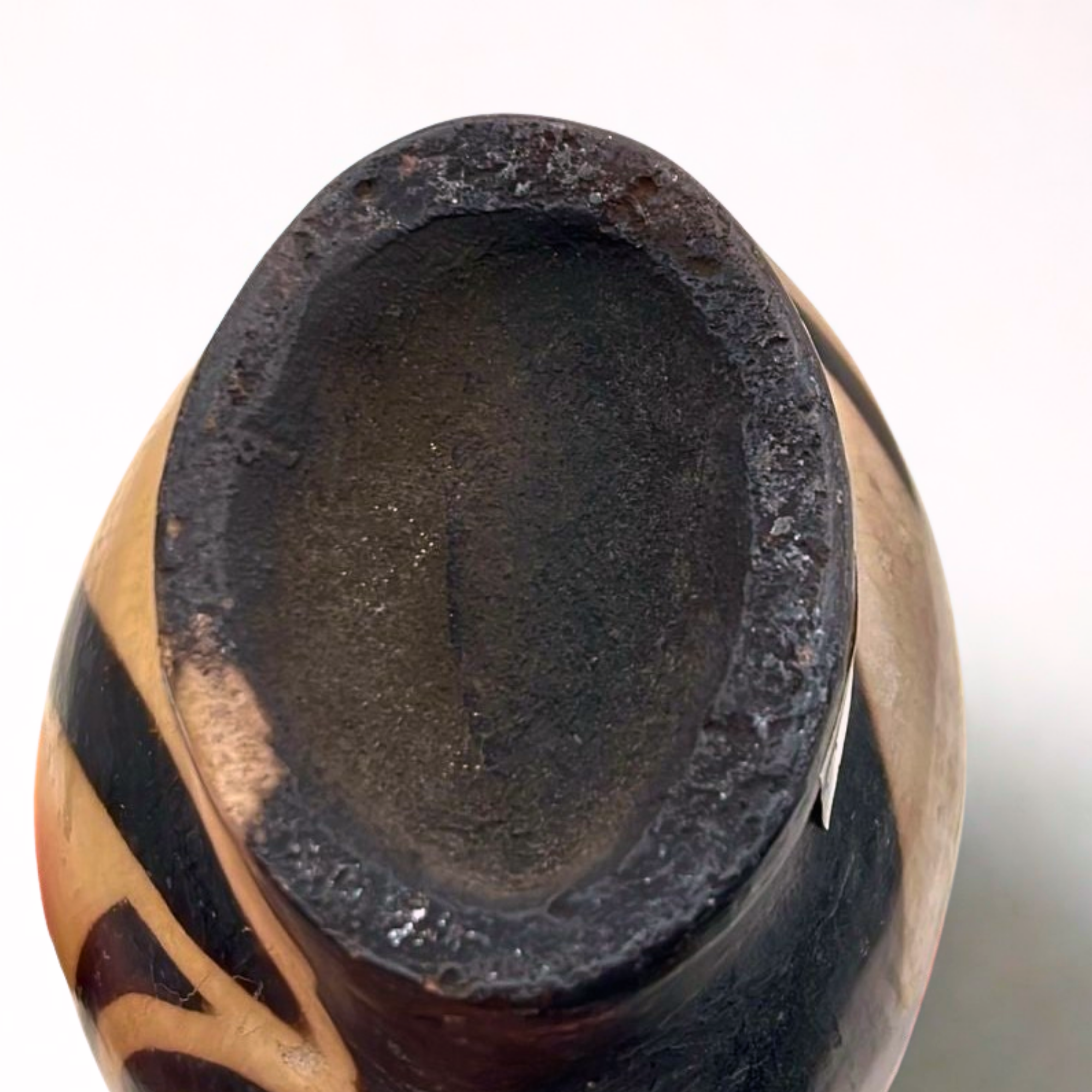 Lenca Clay Pottery Lizard Vase Honduras 5" Tall