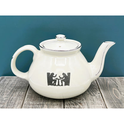 Vintage Hall China Silhouette Streamline Teapot