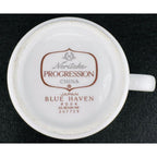 Noritake "Blue Haven" Tea Cup & Saucer - Near Mint!