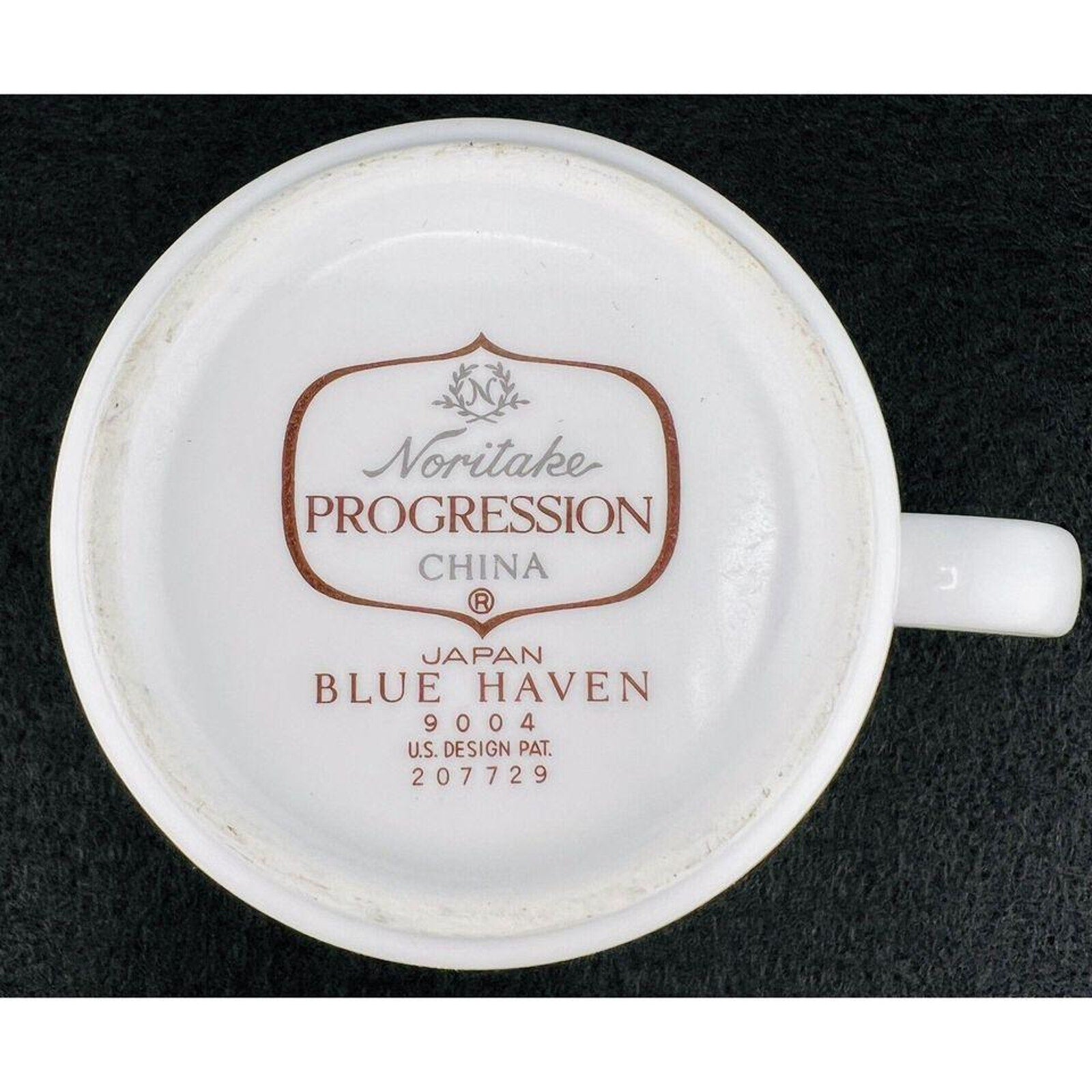Noritake "Blue Haven" Tea Cup & Saucer - Near Mint!